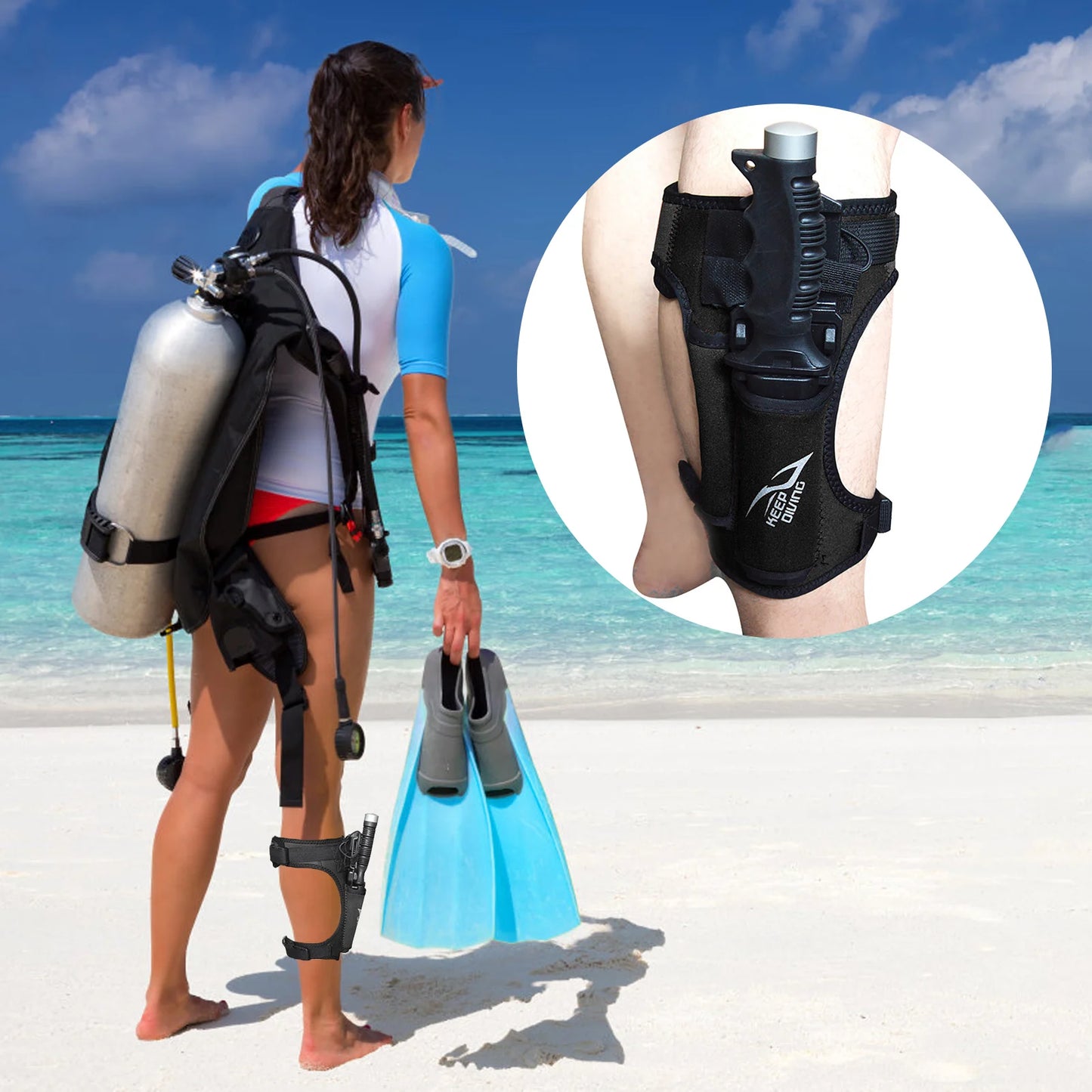 Diving Knife Leg Holster