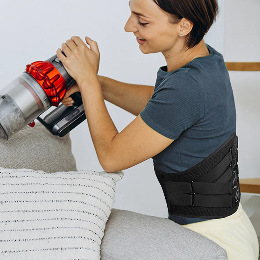 Lower Back Support Brace with Lumbar Pad