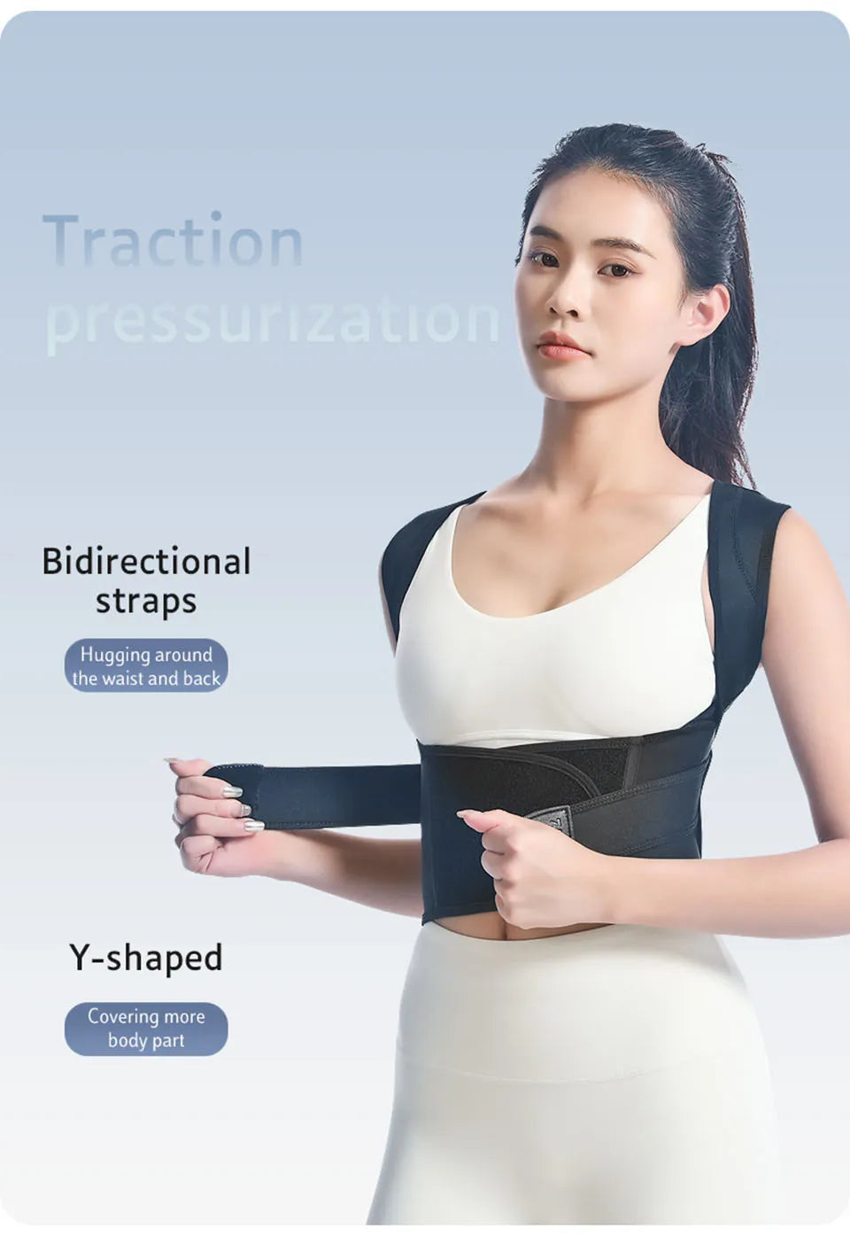 AOLIKES Posture Corrector Brace