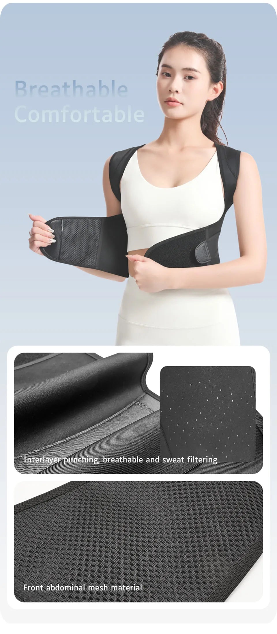 AOLIKES Posture Corrector Brace
