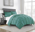 Granite Green Comforter Set – Oversized Queen, 3 Pieces